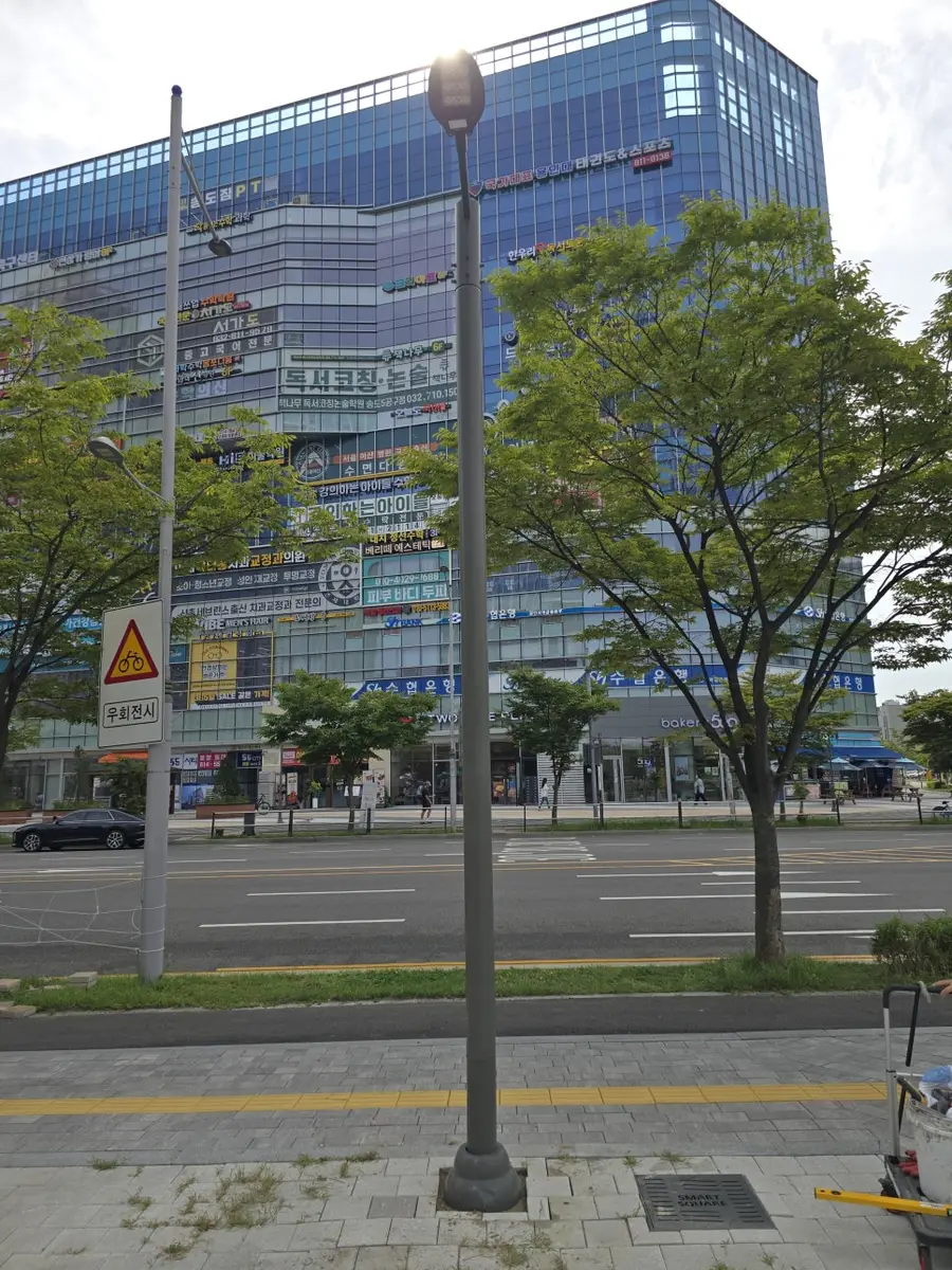 가로등 파손 출장 수리 전문 업체 — 시공 후
