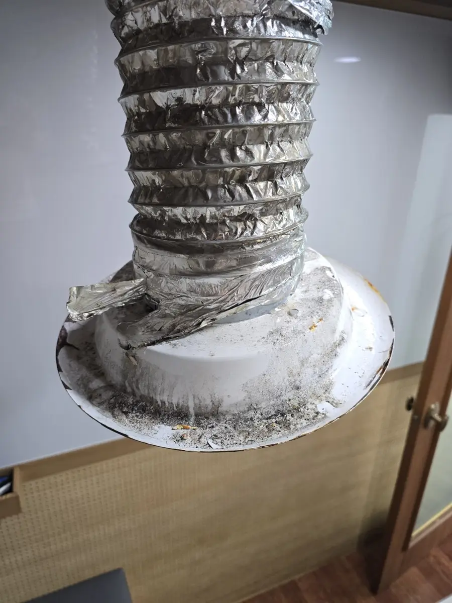 성동구 천장 환기구 커버 및 시로코팬 환기구 시공 사진 3