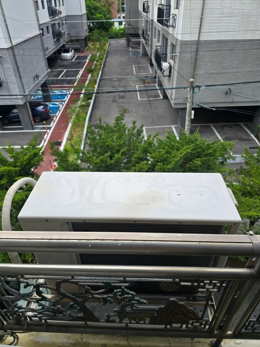 실외기 열차단 커버 차양 시공 시공 사진 3