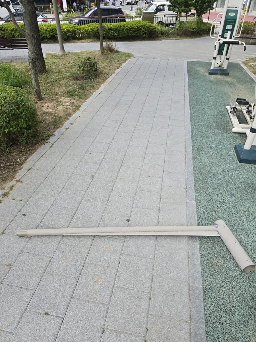 남양주 전기수리 가로등 파손 보수 시공 사진 3