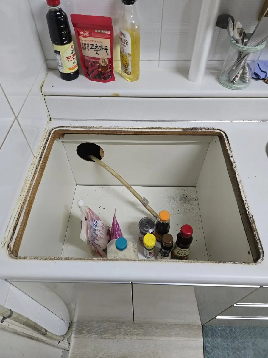 가스렌지고 장 시공 사진 3