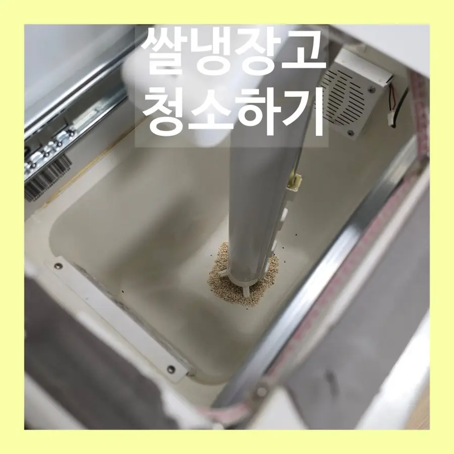 고정된쌀냉장고 — 시공 전