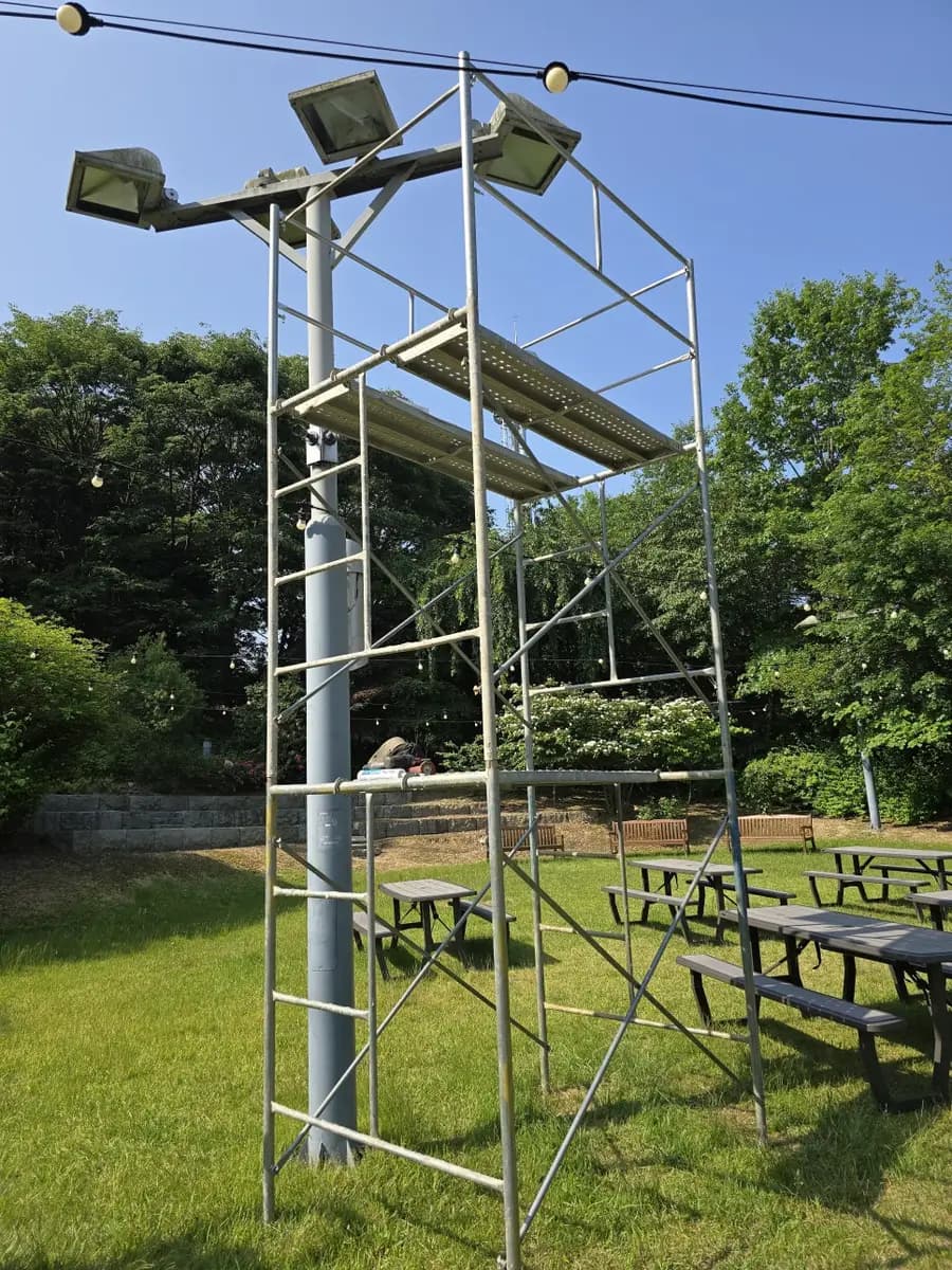 대학교 가로등수리 시공 사진 72