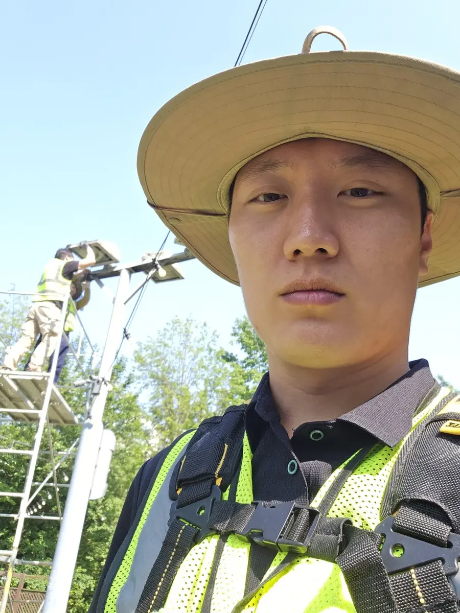 대학교 가로등수리 시공 사진 24