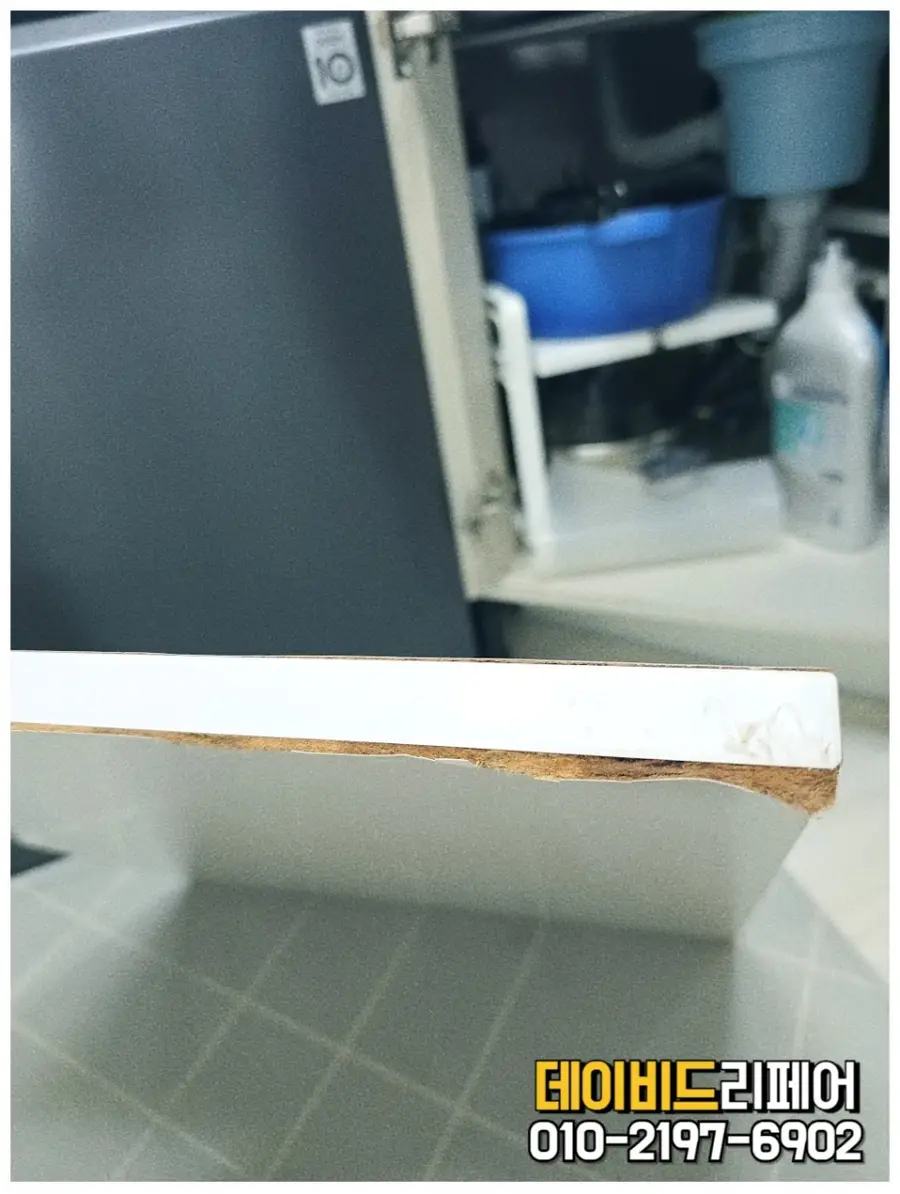 싱크대 문 교체 낡은 문짝 리폼으로 새집처럼 시공 사진 79