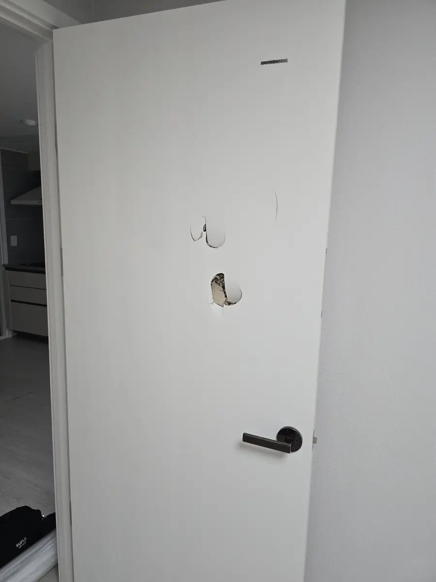 사당 한샘도어 문 수리 시공 사진 12