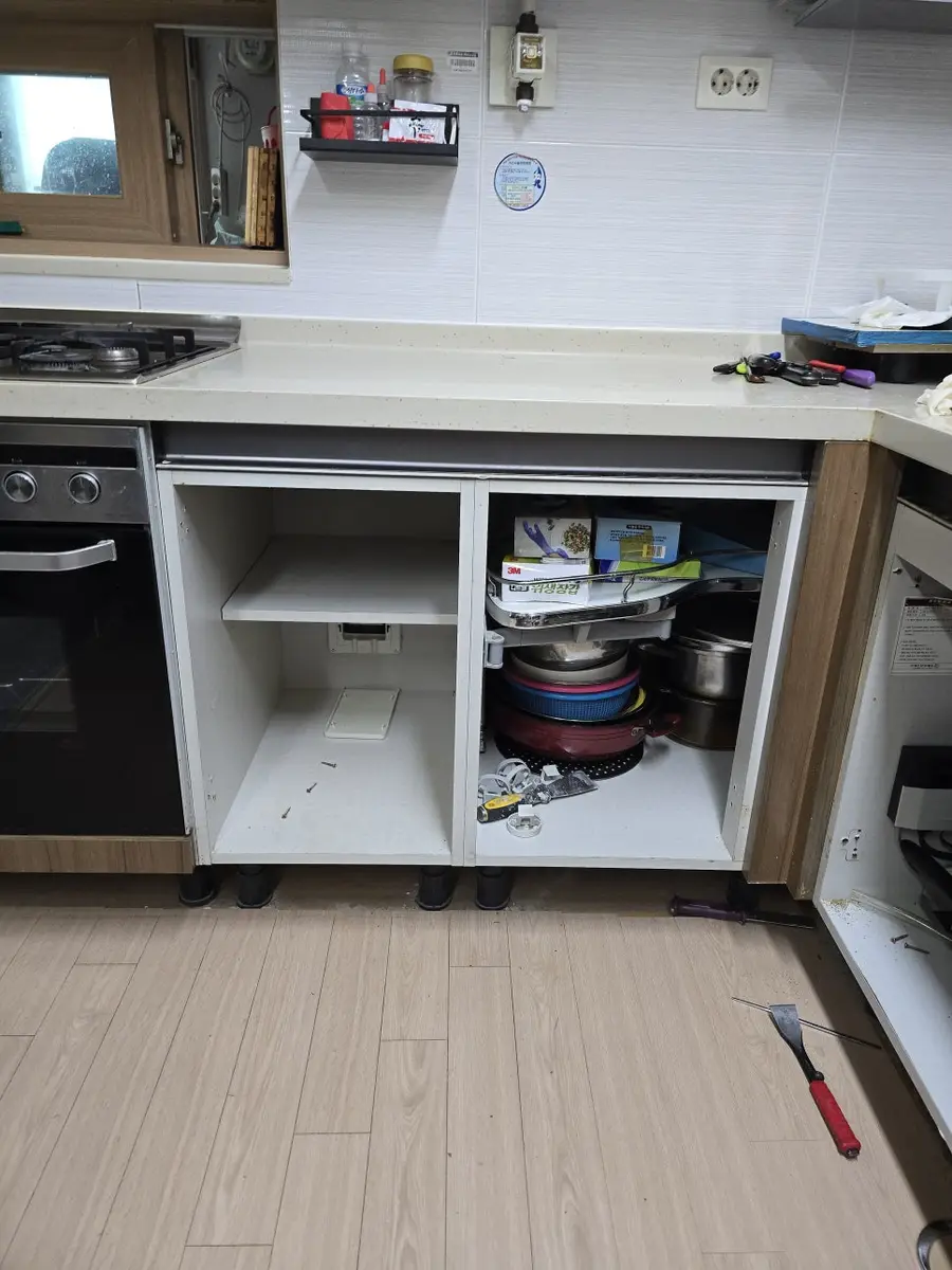 싱크대리폼 싱크대문 짝교체 시공 사진 60